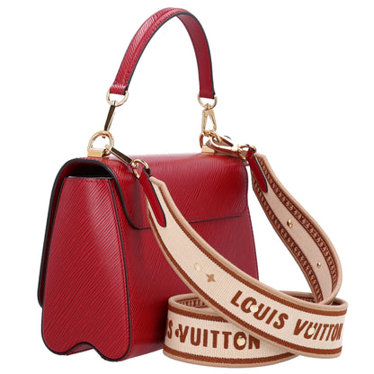 Louis Vuitton Epi Twist Shoulder Bag MM Rouge 3 of 9