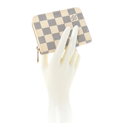 Louis Vuitton Damier Azur Zippy Coin Purse 2 of 11