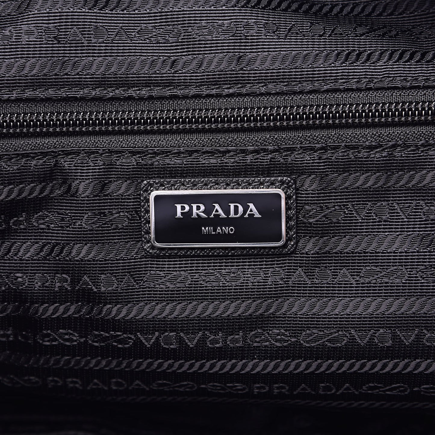 Tessuto Nylon Saffiano Viaggio Duffle Black
