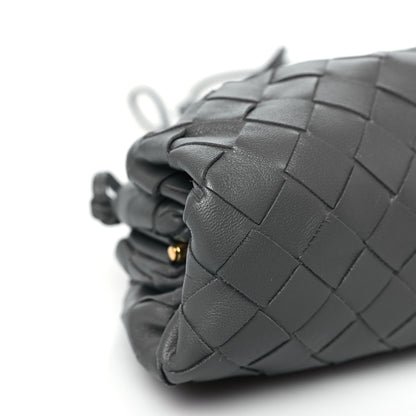 Bottega Veneta Nappa Intrecciato The Mini Pouch Thunder 9 of 10