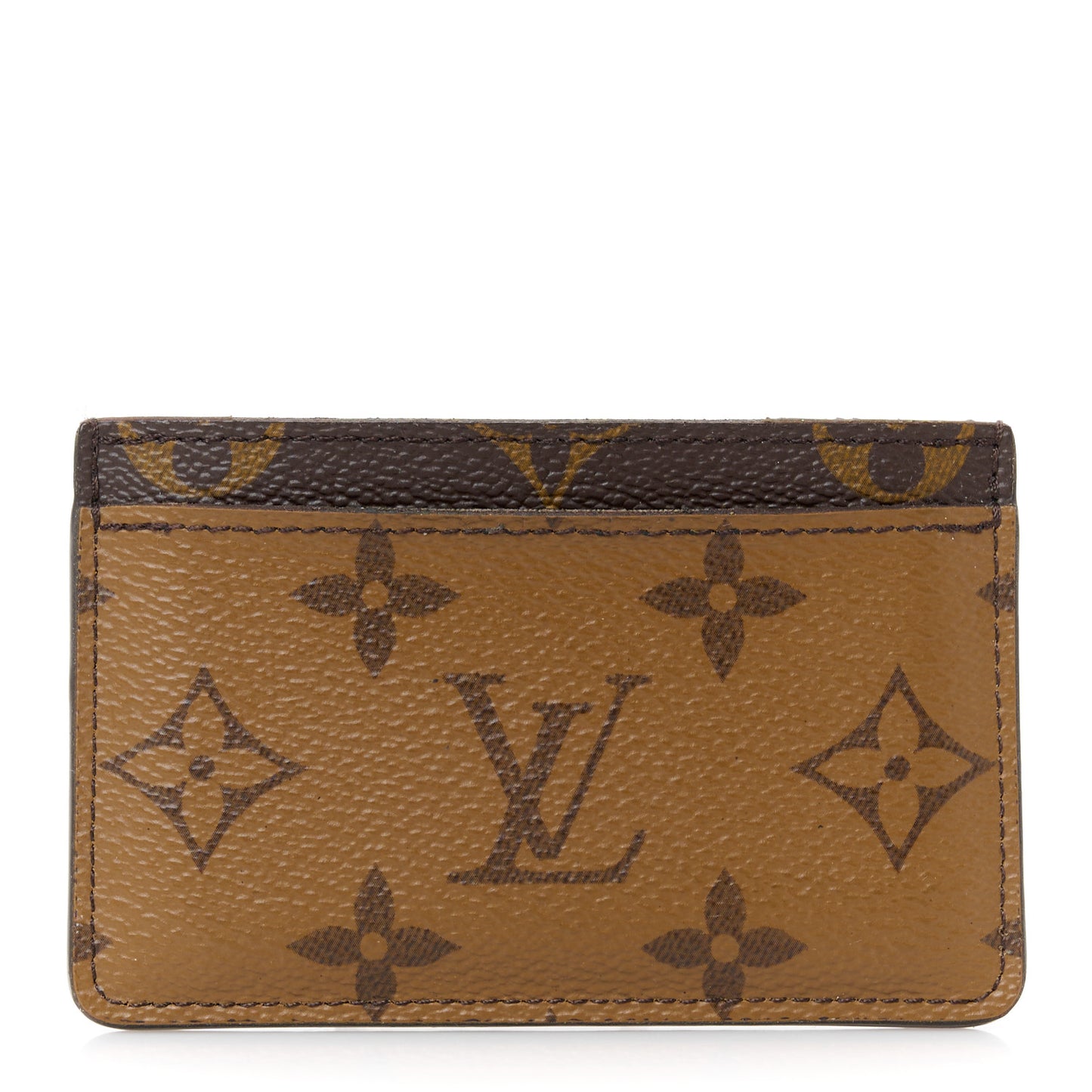 Reverse Monogram Card Holder