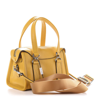 Marc Jacobs Textured Calfskin Satchel Ochre 3 of 10