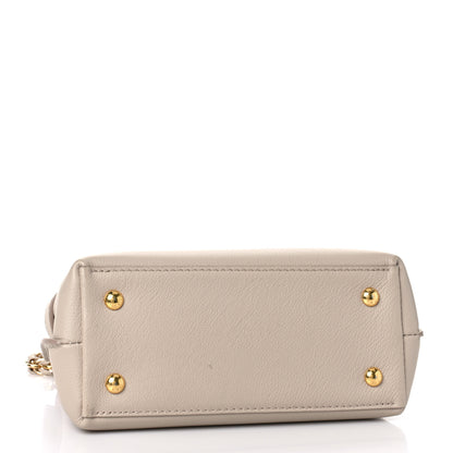 Louis Vuitton Soft Calfskin Mini Lockme Ever Greige 4 of 8