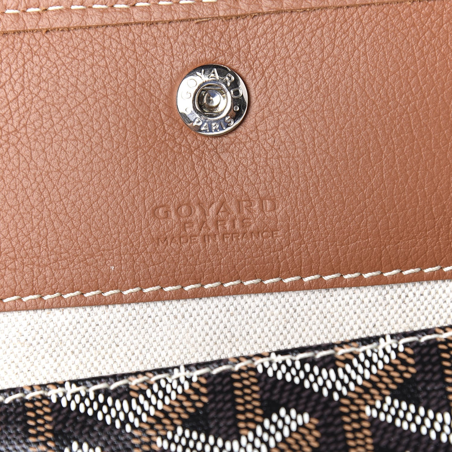 Goyard Goyardine Saint Louis PM Black Gold 8 of 10