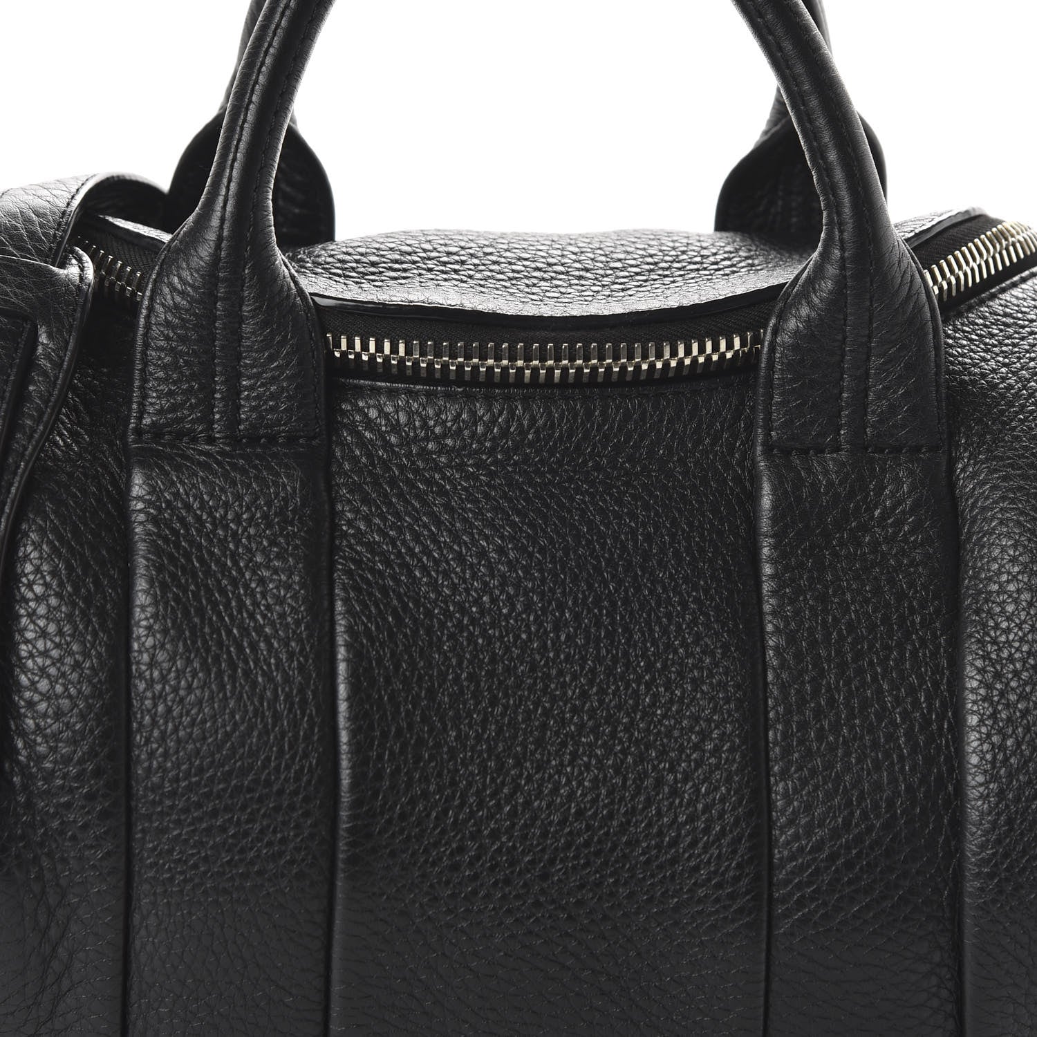 Alexander Wang Pebbled Lambskin Rockie Black Pale Gold Hardware 9 of 9
