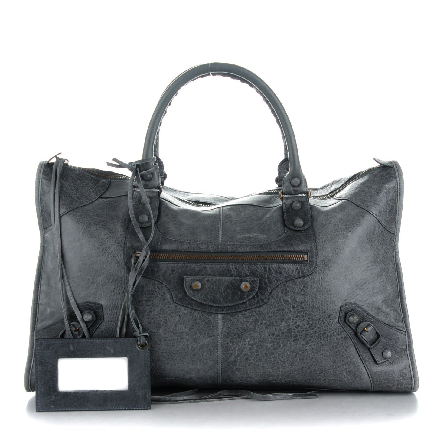 Agneau Rubber Covered Classic Hardware Work Anthracite