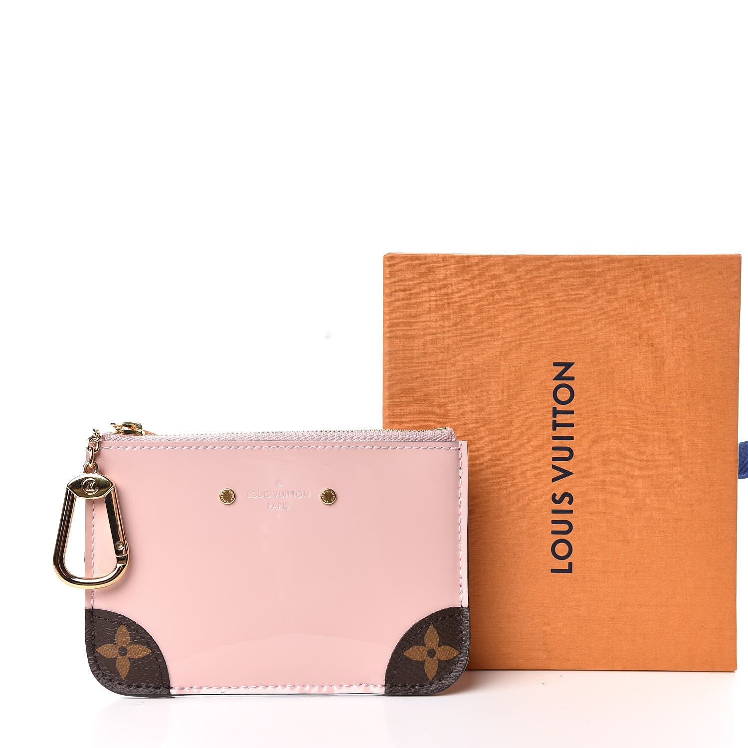 Louis Vuitton Patent Miroir Venice Key Pouch Rose Ballerine 8 of 8