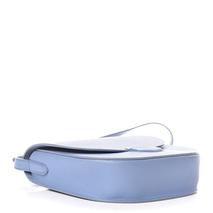 Celine Grained Calfskin Compact Trotteur Porcelain 4 of 11