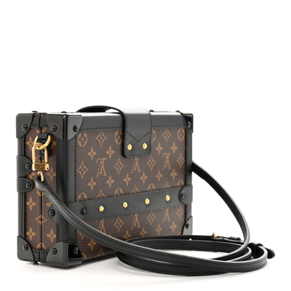 Louis Vuitton Monogram Petite Malle Black 3 of 9