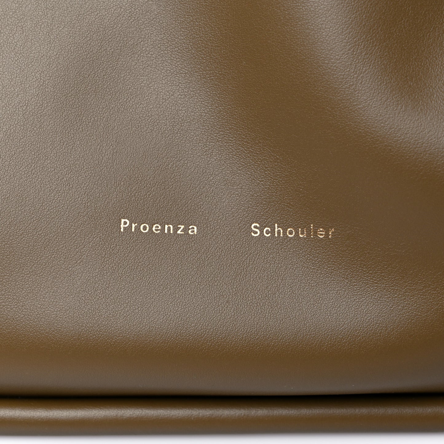 Calfskin Suede Large Ruched Tote Truffle