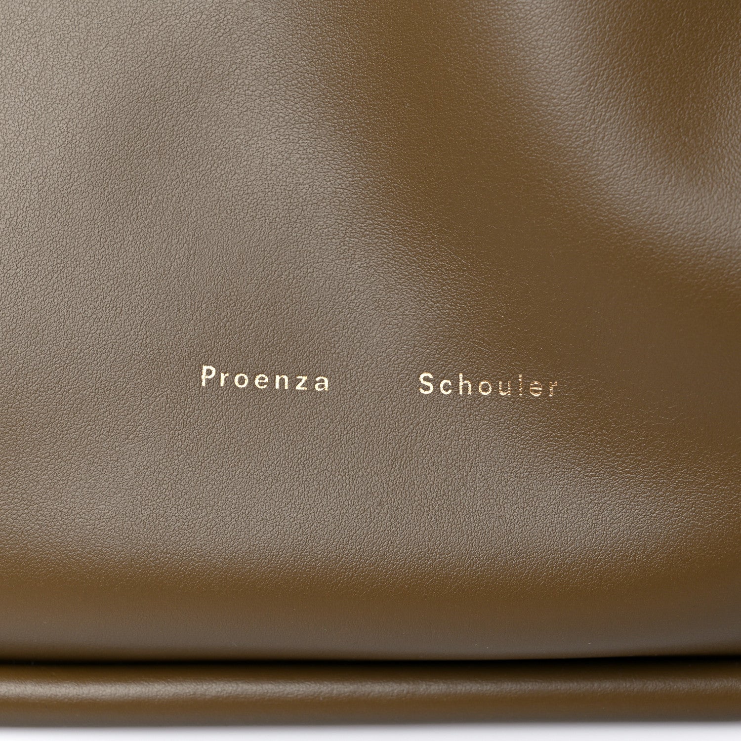 Proenza Schouler Calfskin Suede Large Ruched Tote Truffle 10 of 10