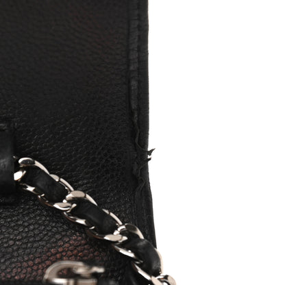 Chanel Caviar Sevruga Wallet On Chain WOC Black 12 of 13