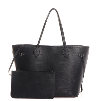 Louis Vuitton Epi Neverfull MM Black 1 of 10
