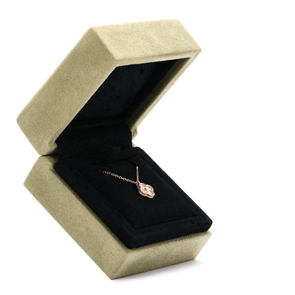 Van Cleef & Arpels 18K Rose Gold Sweet Alhambra Pendant Necklace 6 of 6