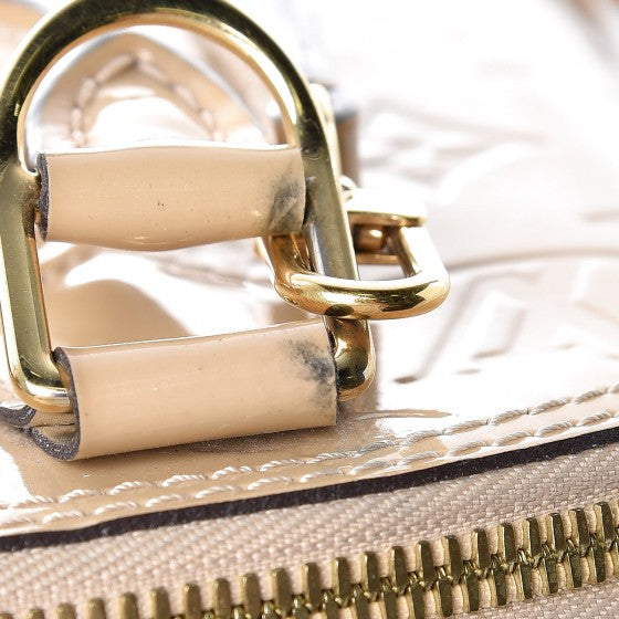 Louis Vuitton Vernis Alma BB Dune 10 of 10