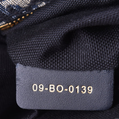 Christian Dior Oblique 30 Montaigne Flap Bag Blue 7 of 10