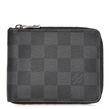 Louis Vuitton Damier Graphite Compact Zippy Wallet 1 of 8