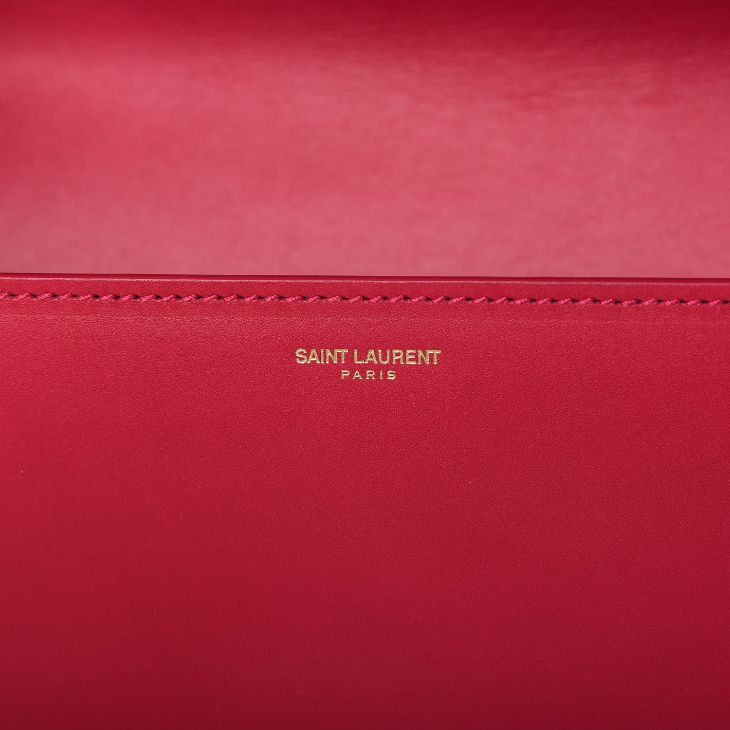 Saint Laurent Calfskin Medium Classic Betty Fuchsia 9 of 10