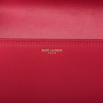 Saint Laurent Calfskin Medium Classic Betty Fuchsia 9 of 10