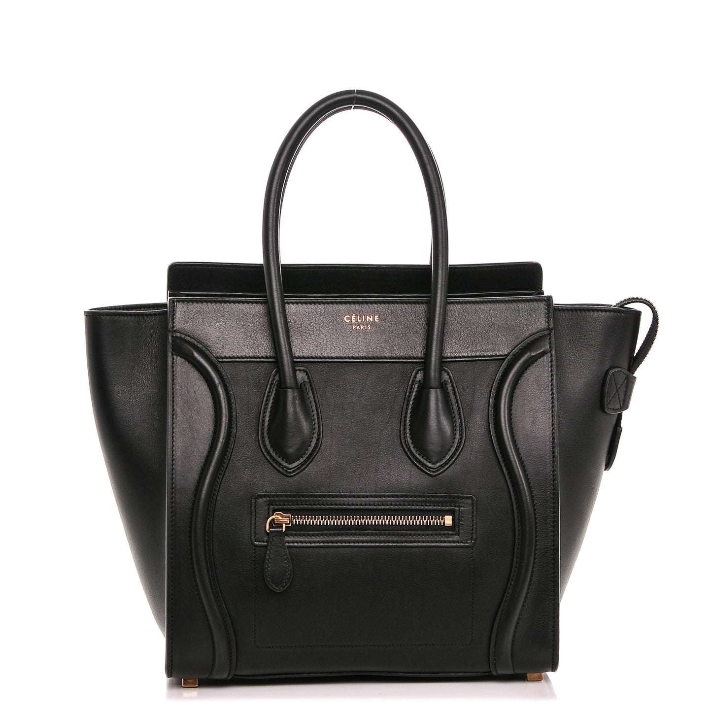 Smooth Calfskin Micro Luggage Black