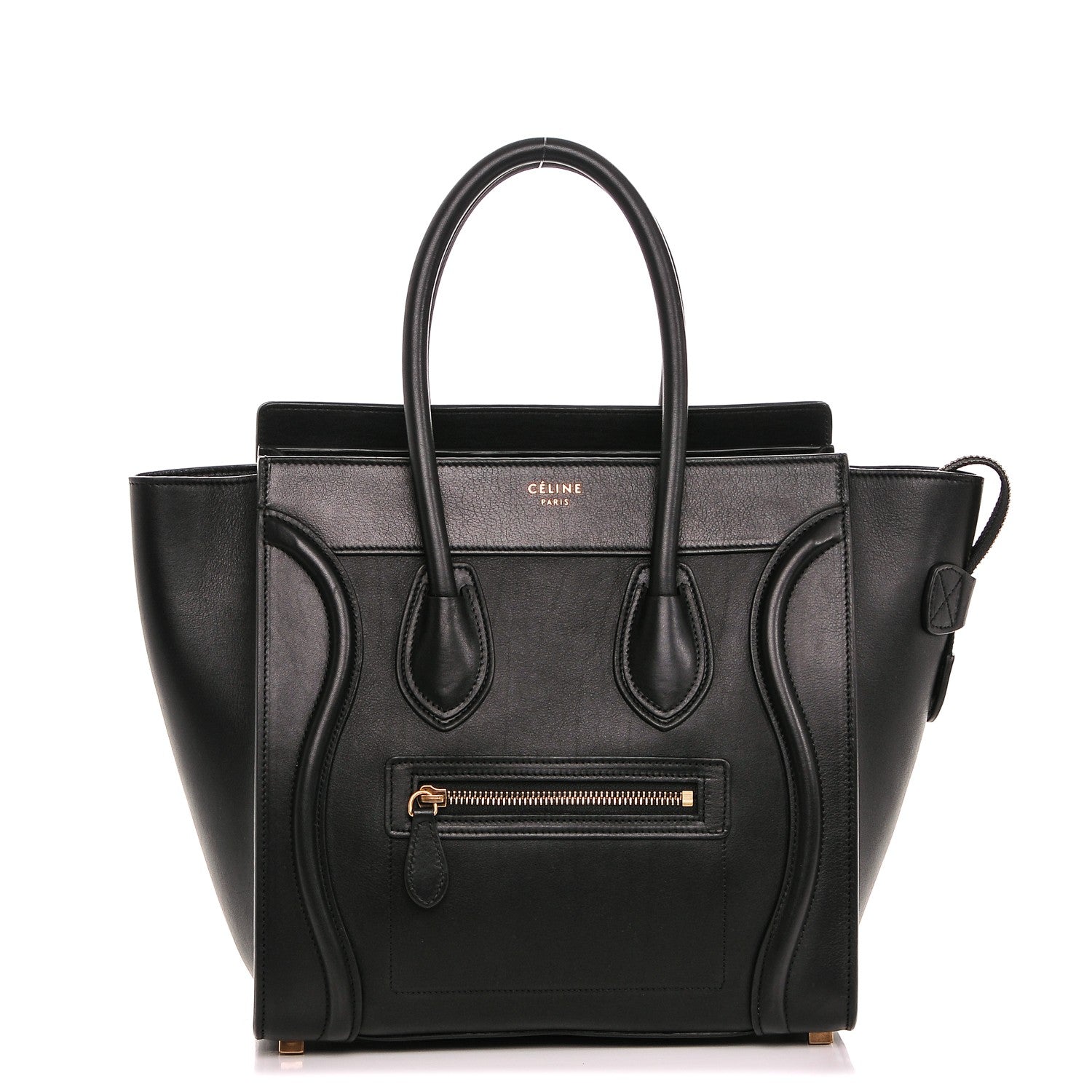Celine Smooth Calfskin Micro Luggage Black 1 of 6