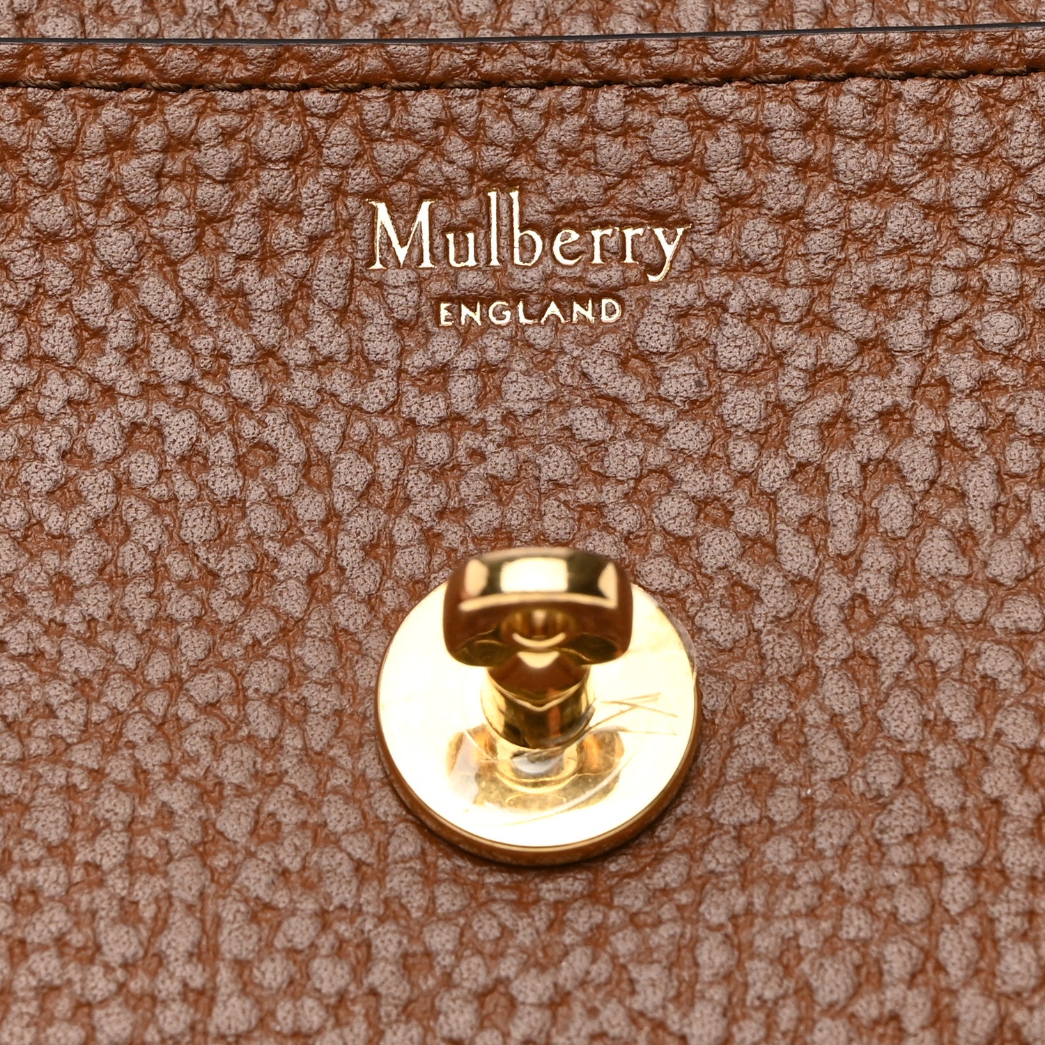 Mulberry Small Classic Grain Darley Wallet Oak 7 of 8