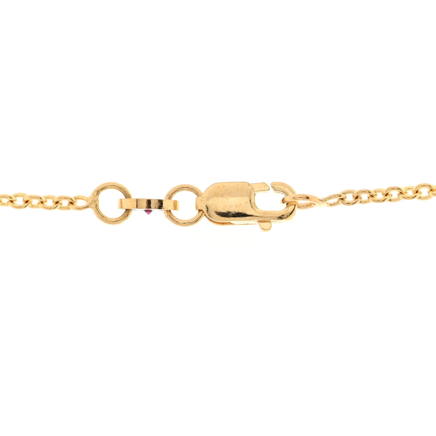 18K Yellow White Gold Diamond Open Heart Pendant Necklace Black