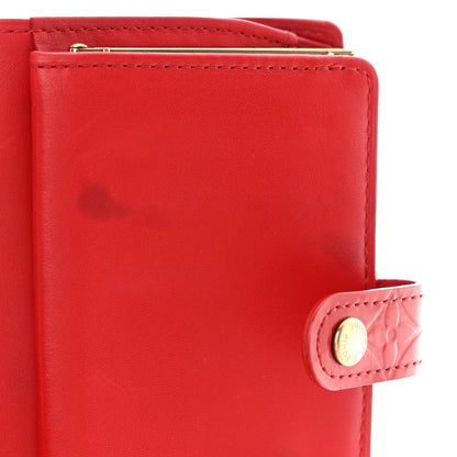 Louis Vuitton Vernis French Purse Wallet Pomme D'Amour 11 of 15