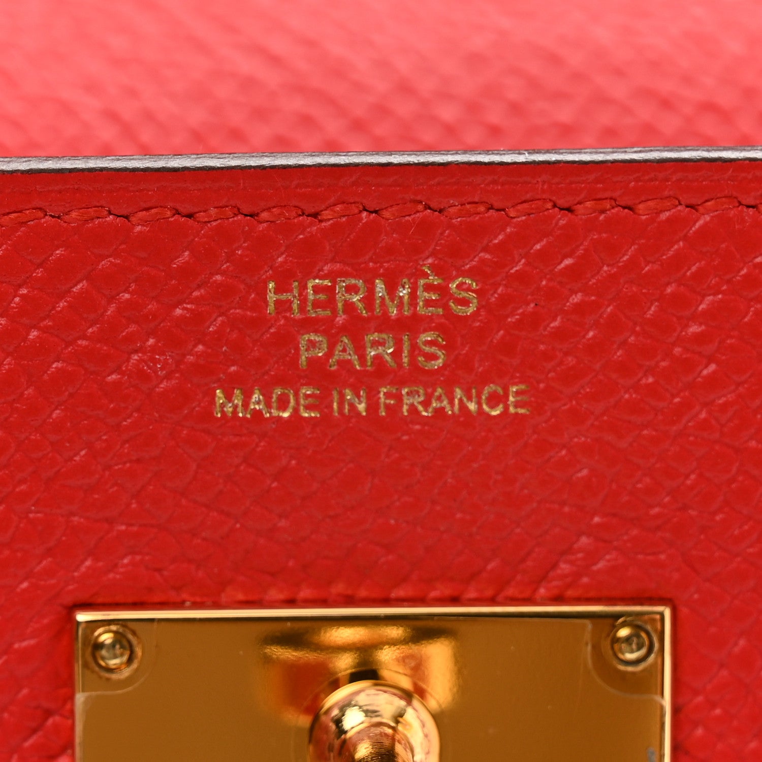 Hermes Epsom Kelly Longue Wallet Rouge Tomate 7 of 15