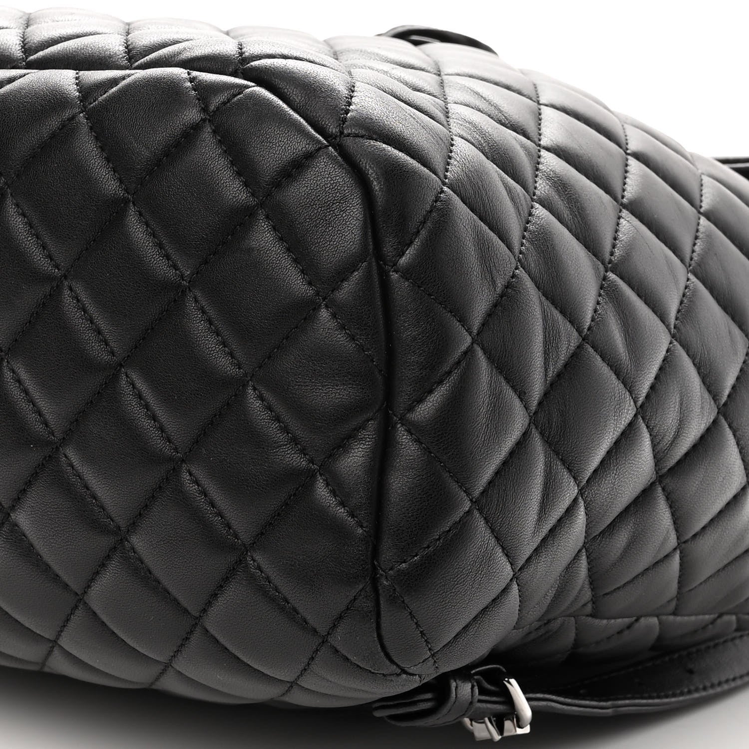 Chanel Lambskin Quilted Large Urban Spirit Backpack Black 9 of 12