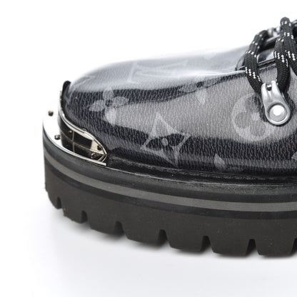 Louis Vuitton Monogram Eclipse Glaze Mens Outland Ankle Boots 9.5 11 of 17