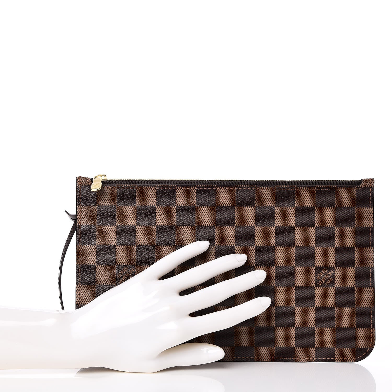 Louis Vuitton Damier Ebene Neverfull MM GM Pochette 2 of 7