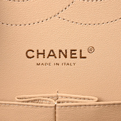Chanel Caviar Quilted Jumbo Double Flap Beige 8 of 11
