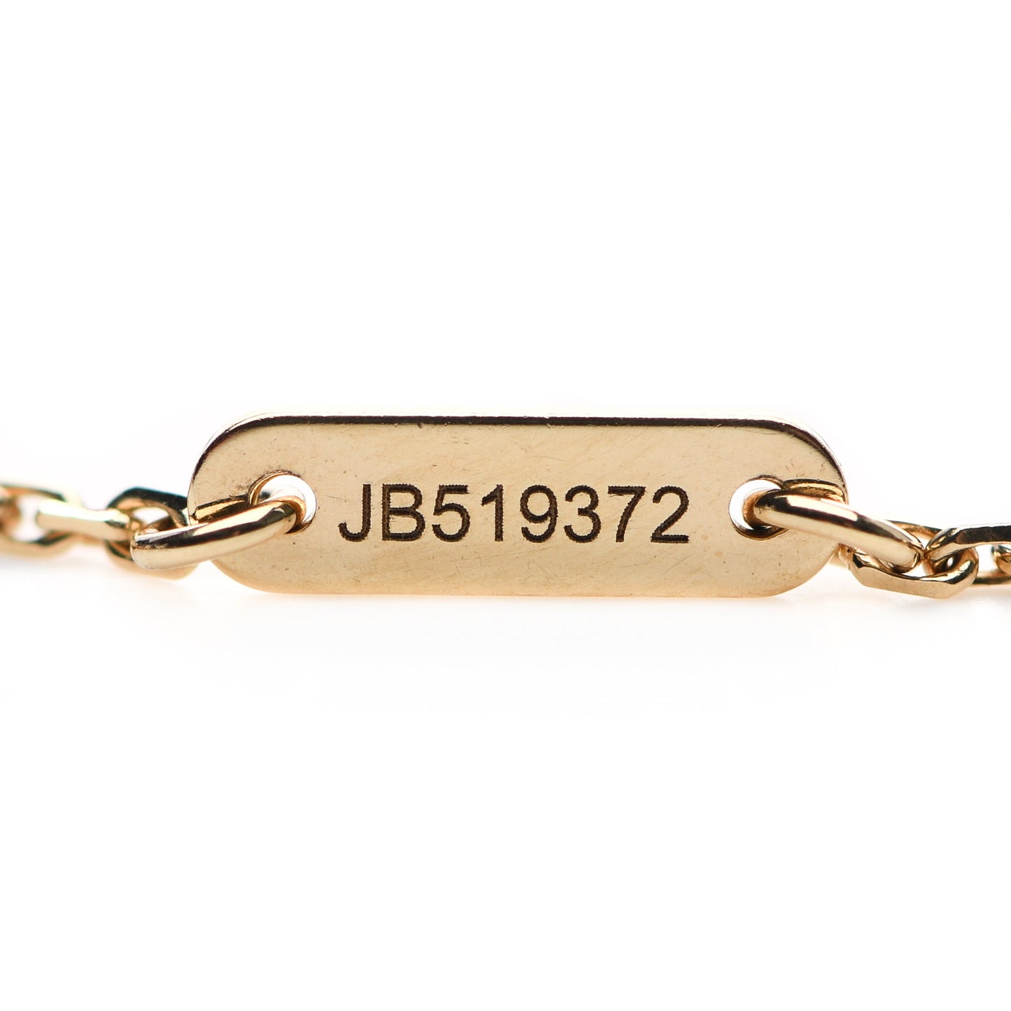 18K Yellow Gold Mother of Pearl Sweet Alhambra Butterfly Bracelet