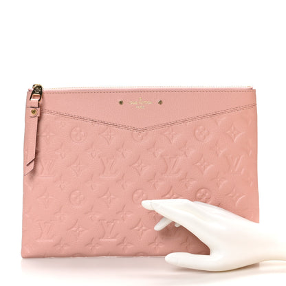 Louis Vuitton Empreinte Daily Pouch Rose Poudre 2 of 9