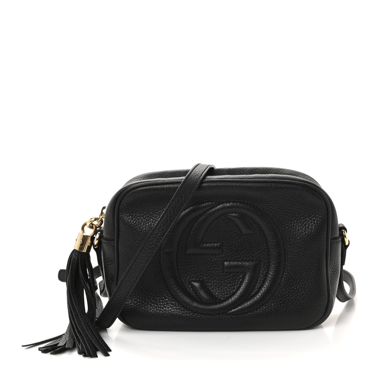Gucci Pebbled Calfskin Small Soho Disco Bag Black 1 of 10