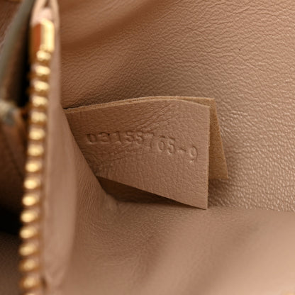 Chloe Calfskin Suede Gabrielle Clutch Cream Chestnut 7 of 17
