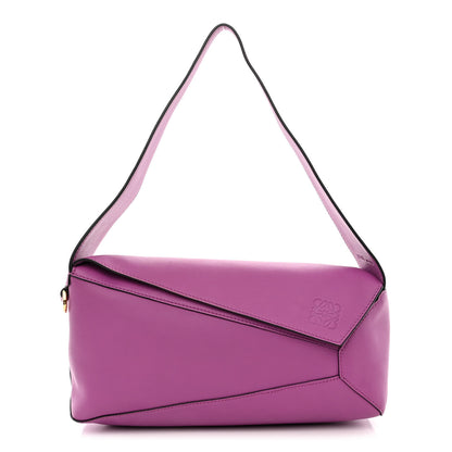 Loewe Calfskin Puzzle Hobo Bright Purple 1 of 10