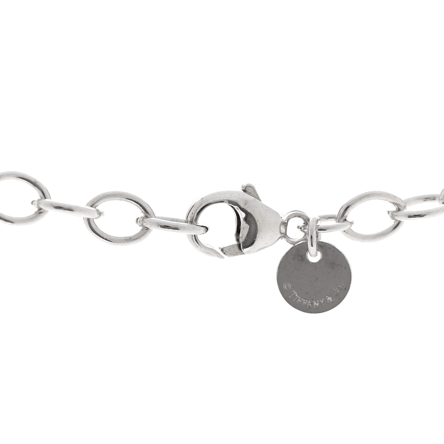 Sterling Silver Narrow Infinity Link Necklace