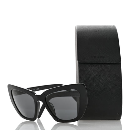 Prada Cat Eye Sunglasses SPR 08V Black 7 of 7