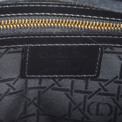 Christian Dior Patent Cannage Large Lady Dior Black 6 of 7