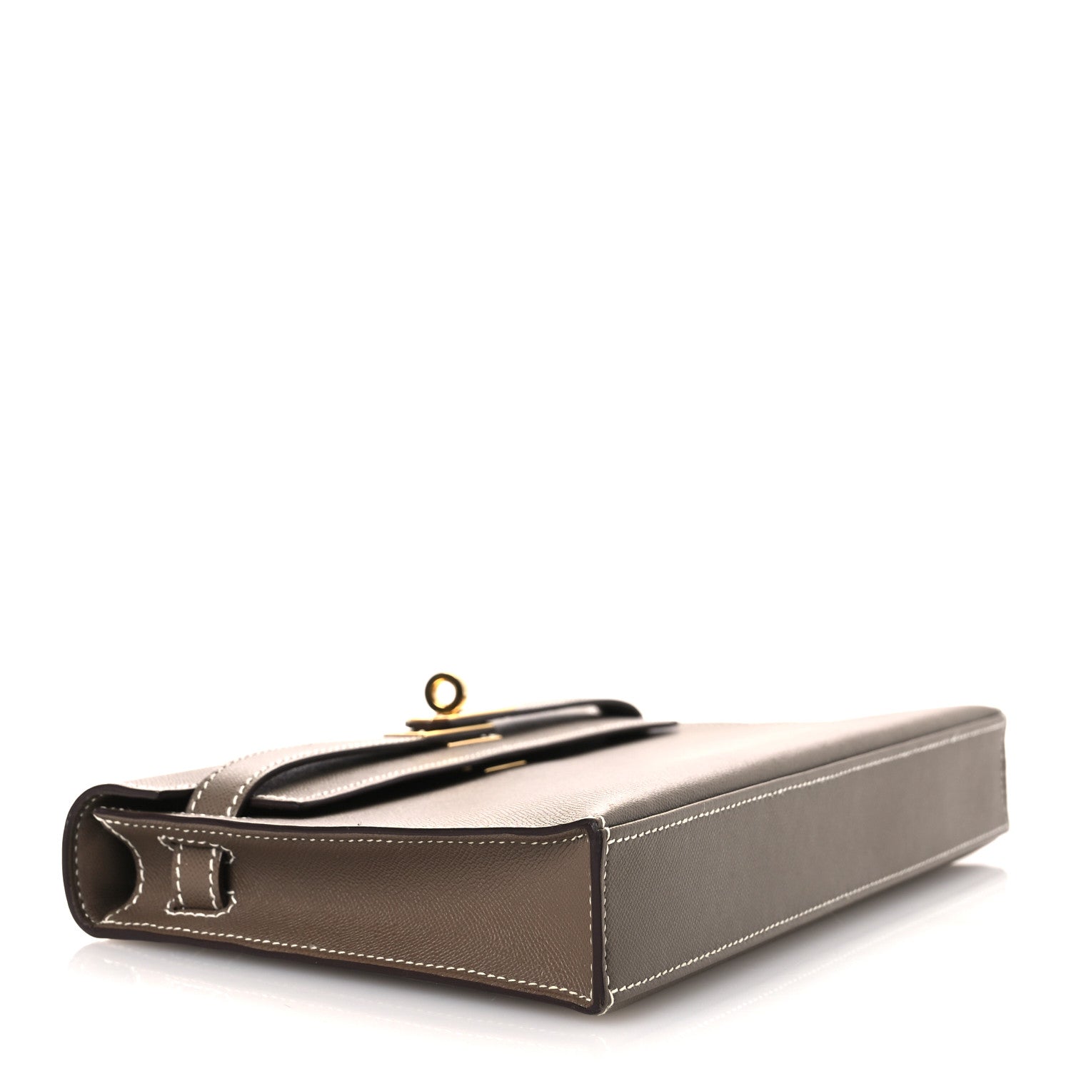 Hermes Madame Calfskin Kelly Elan Etoupe 4 of 12