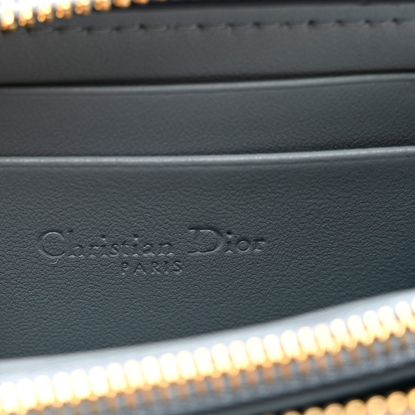 Lambskin Cannage Small Lady Dior Voyageur Coin Purse Cloud Blue