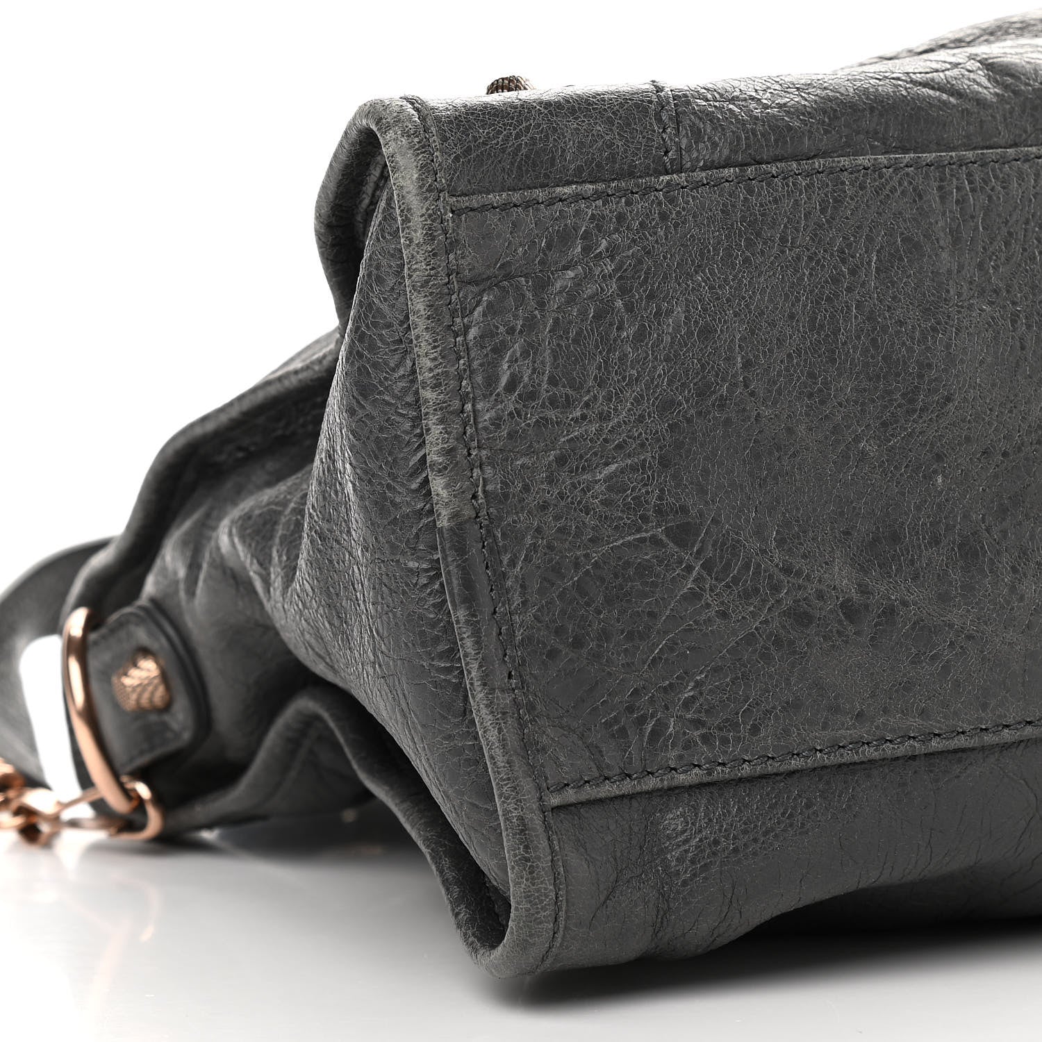 Balenciaga Agneau Giant 12 Rose Gold Hardware City Gris Tarmac 8 of 11