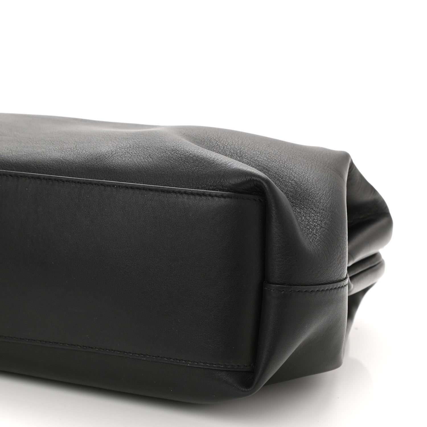 Bottega Veneta Calfskin Large The Point Triangle Bag Black 6 of 6