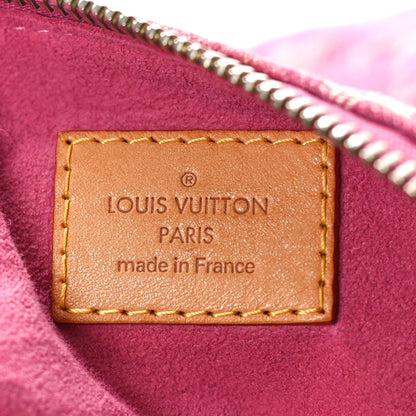 Louis Vuitton Denim Baggy PM Fuchsia 6 of 11
