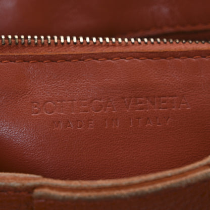 Bottega Veneta Grained Calfskin Maxi Intrecciato Cassette Crossbody Bag Maple 6 of 14
