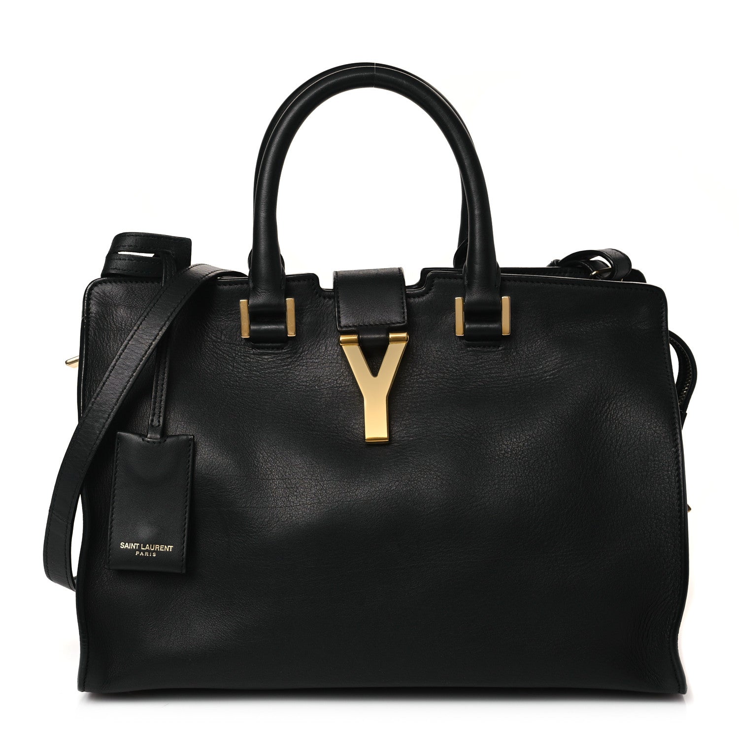 Saint Laurent Calfskin Small Classic Y Cabas Black 1 of 8