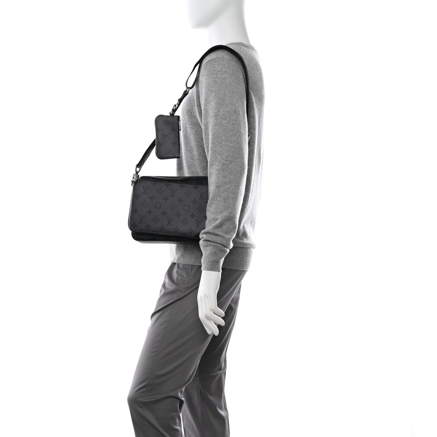 Louis Vuitton Reverse Monogram Eclipse Trio Messenger 2 of 10