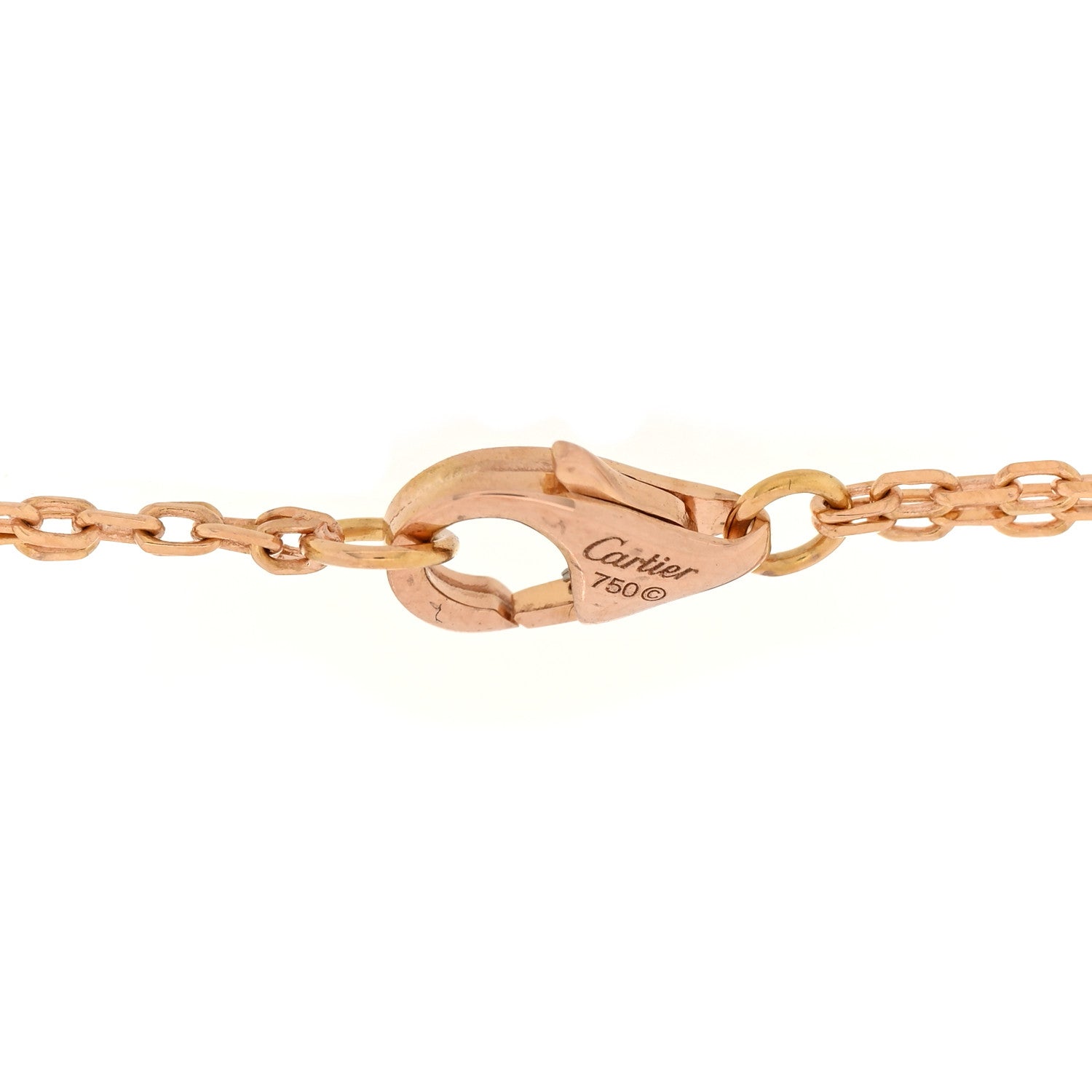 Cartier 18K Pink Gold Diamond Pink Sapphire LOVE Bracelet 1811054